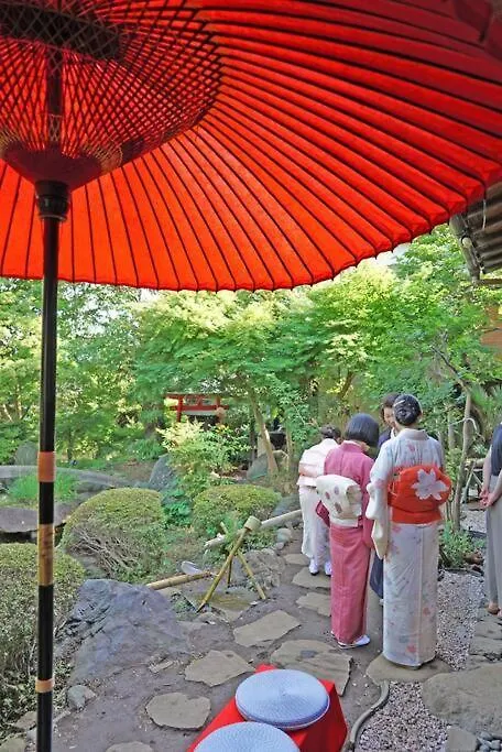 Dom wakacyjny 日本庭園古民家　飯田屋　Traditional Experience Iidayajapan Jokohama